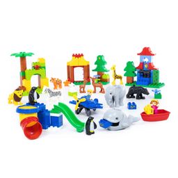 Конструктор Макси - Зоопарк (138 элементов) (в коробке) - Полесье фото 3