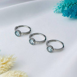 Кольцо регулируемое с камнем Топаз - Радуга самоцветов фото 2