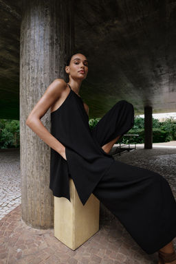 MONO TIRANTES TRENZADOS DOBLE CAPA / Negro - Zara фото 2