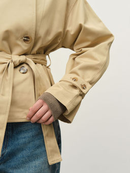 Плащ женский 1-51011-9724 песочный