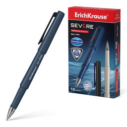 Цена за 12 шт. Ручка шариковая ErichKrause Severe Stick Classic 0.7, Super Glide Technology, цвет чернил синий (в коробке по 12 шт.)