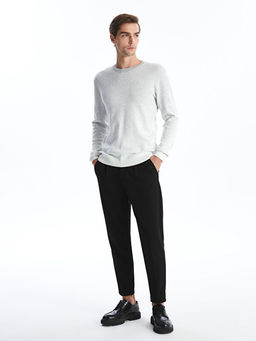 Bisiklet Yaka Erkek Triko Kazak