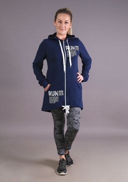 Парка Эшли т. синяя - Марлен фото 3