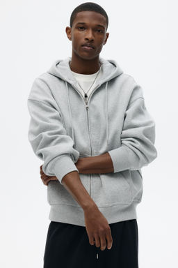 Chaqueta sudadera con cremallera Oversized Fit - H&m фото 2