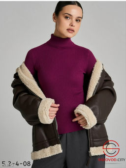 Водолазка женская однотонная