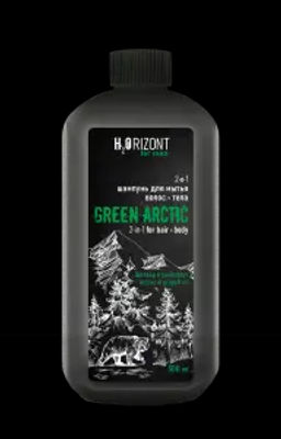 ВИЛСЕН /FH2O-210/ Green Arctic Шампунь 2 в 1 для мытья волос-тела (500мл).18 - Vilsengroup фото 2