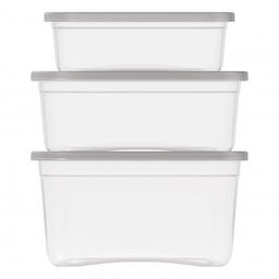 Цена за 2 шт. Набор емкостей для СВЧ квадратная М1925