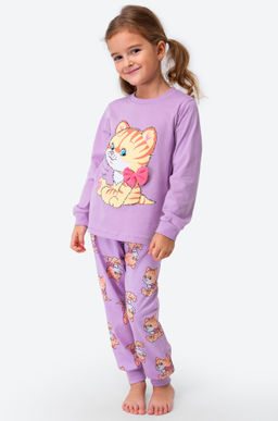 Хлопковая пижама для девочки Bonito  фото 2