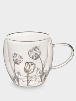 Кружка, 250 мл, стекло Б, Тюльпаны, Wind-deco - Anna lafarg фото 7