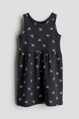 Vestido estampado de algodon