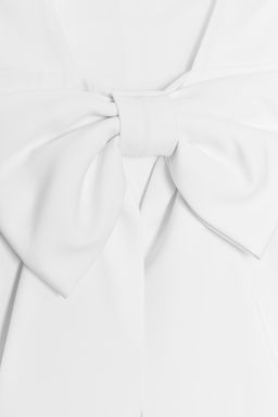 SHORT STRETCH DRESS WITH BOW - Zara фото 7