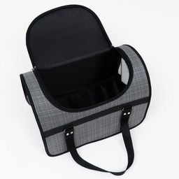 Сумка - переноска для животных, с люком, 40 х 25 х 27 см, микс цветов - Пижон фото 15