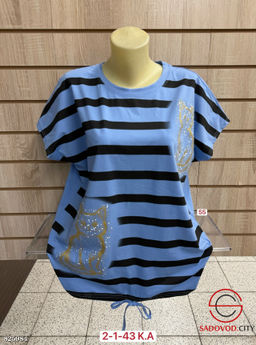 Футболка женская в полоску