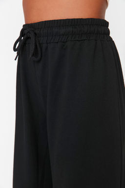 Siyah Genis Paca Ince Orme Spor Esofman Alt? TWOAW22EA0053 - Trendyolmilla фото 3