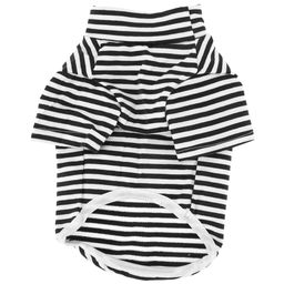 Пэт тойс (Pet toys) Одежда для собаки Тельняшка с принтом, р-р M, длина спинки 27см/обхват груди 40см/обхват шеи 26см, цвет-черно-белый, 100% полиэстер (Китай)  фото 6