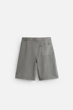 BAGGY FIT JOGGER BERMUDA SHORTS - Zara фото 18