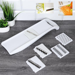 Терка шинковка для овощей и корейской моркови с 5 насадками 35х10см / G-15 /уп 60/ 0,162