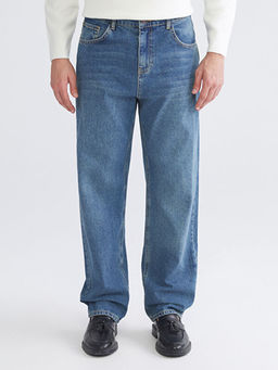 Baggy Fit Erkek Jean Pantolon