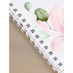 Книга пожеланий на свадьбу, на пружине, 21.1×21 см, «Цветы»