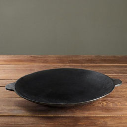 Садж узбекский Шафран, d=45 см, чугун, чёрный