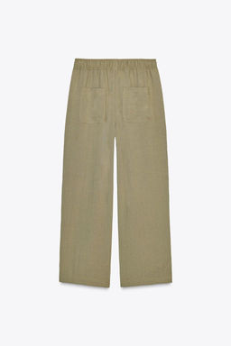 RUSTIC TROUSERS WITH ELASTIC WAIST - Zara фото 7