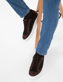 Коричневые туфли