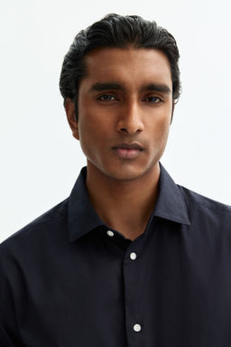 Camisa de algod?n Slim Fit - H&m фото 8