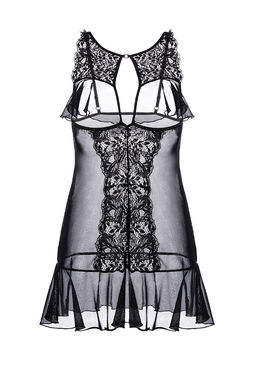 Эротическая комбинация Erolanta Margarita, черный (42-44)  фото 9