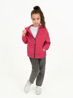 Кофта детская флисовая на замке 601кт (134)