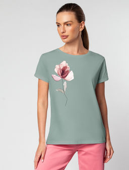 Футболка из премиального хлопка с авторским принтом