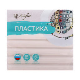 Цена за 2 шт. Пластика - полимерная глина, 56 г, "Классический", белый