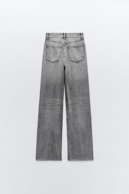 TRF WIDE-LEG HIGH-WAIST JEANS - Zara фото 35