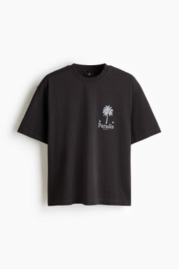Camiseta estampada de algod?n Relaxed Fit