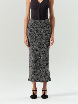 Emka / Юбка миди из 100% вискозы фото 3