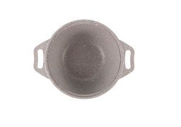 ЛА_АП_MARBLE (светлый) Кастрюля 1,0 л со стекл. кр, арт. кмс12а