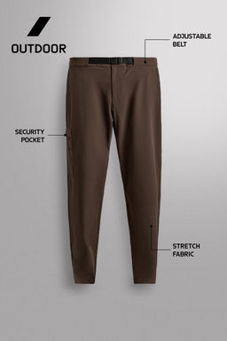 TECHNICAL CARGO TREKKING TROUSERS - Zara фото 7