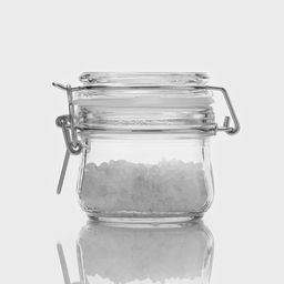 Цена за 12 шт. Банка для сыпучих продуктов Optima, 250 мл, с бугельным замком, стекло