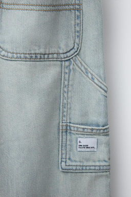 WORN-EFFECT CARPENTER JEANS - Zara фото 3