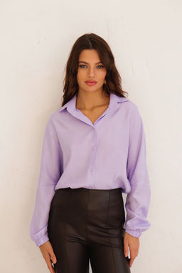 Рубашка базовая летучая мышь со спущенной линией плеча - Martichelli фото 14