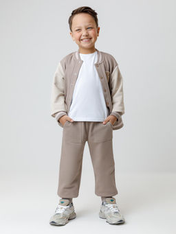 КР 400838/коричневый к624 брюки для мал