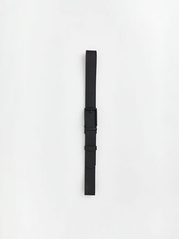 Deri G?r?n?ml? Erkek Kemer