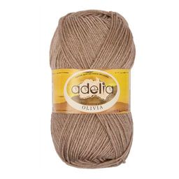 Пряжа ADELIA OLIVIA 60% акрил, 40% шерсть 5 шт. х 100 г 250 м  10 м