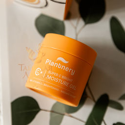 Гель д/лица Увлажняющий Осветляющий с Витамином С PLANTNERY 60 гр