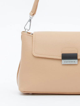 Сумка 58452 apricot Velina Fabbiano-Safenta