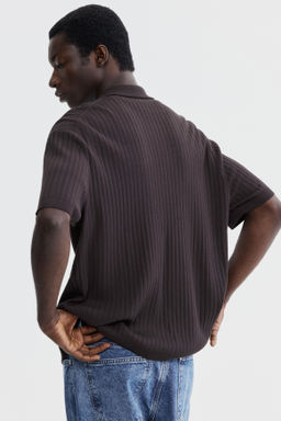 Camisa en punto de canal? Regular Fit - H&m фото 6