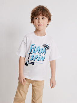 ACOOLA / Футболка детская для мальчиков Powidlo белый