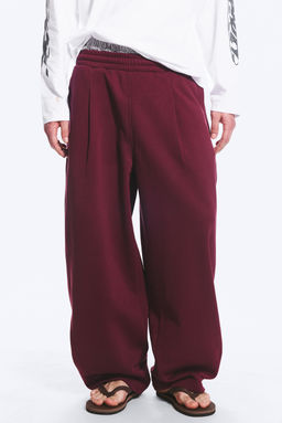 Pantal?n de ch?ndal holgado con pliegues - H&m фото 7