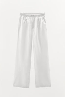 POPLIN PYJAMA BOTTOMS - Zara фото 4