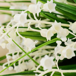 Цена за 2 шт. Букет искусственный Ландыш пышный, h=25 см - Simaland фото 2