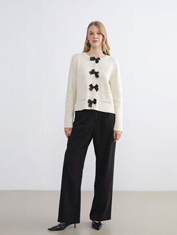 Fiyonklu Kad?n Triko H?rka